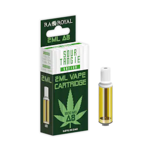 Photo of R.A Royal Delta-8 2ML Cartridge: Sour Tangie (Sativa)