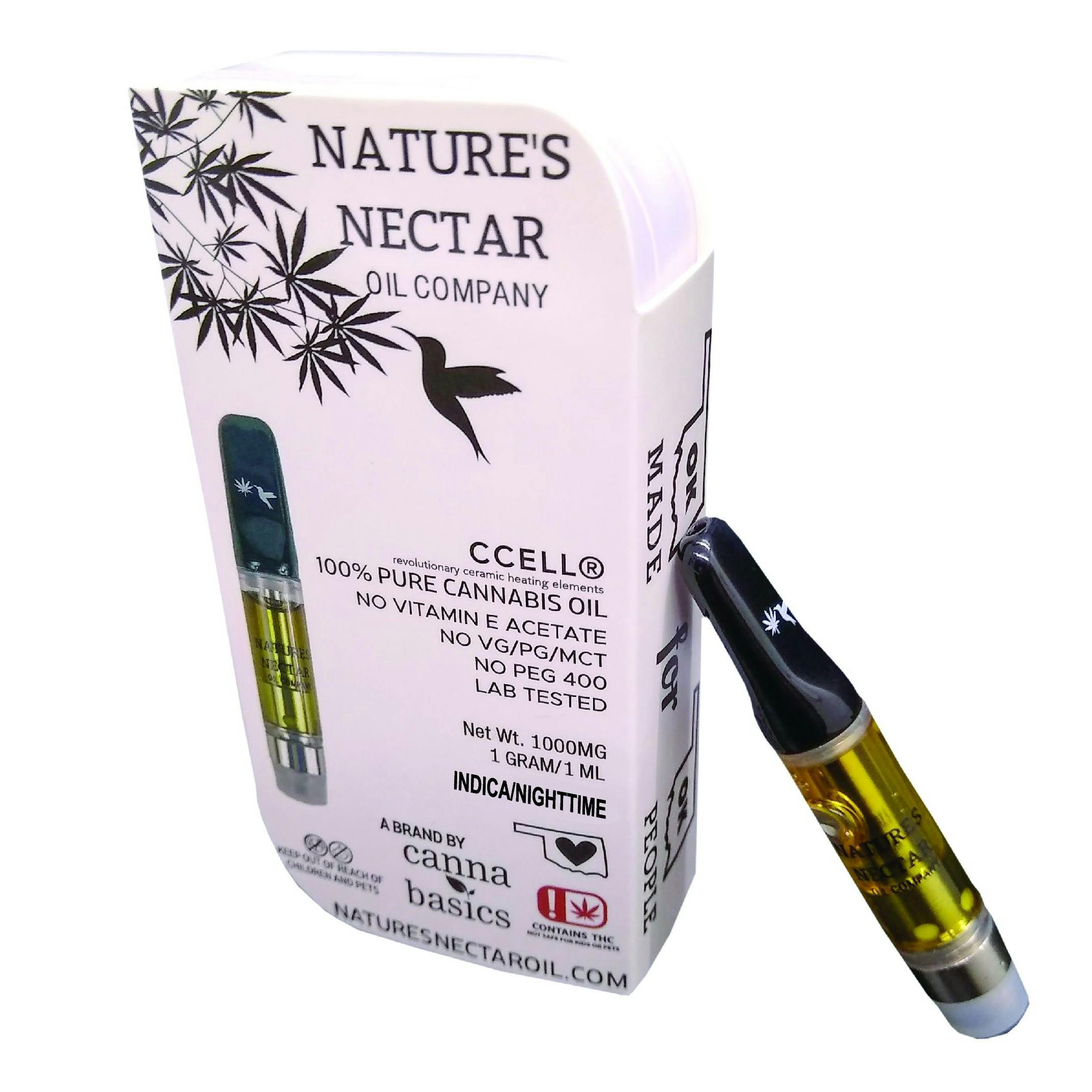 CANNA BASICS NATURE'S NECTAR Oil Cartridge INDICA NIGHTTIME Leafly