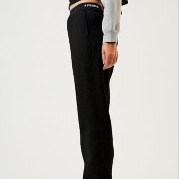 Photo of Afends Womens Homebase - THC Essentials - Hemp Sweat Pants - Black