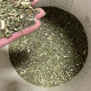 Photo of USDA Certified Organic Hemp Hurd Powdered