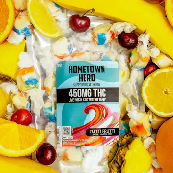 Photo of Delta-9 Live Rosin Taffy (Tutti Frutti)