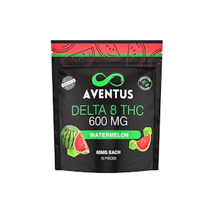 Photo of AVENTUS8 DELTA 8 THC INFUSED GUMMIES WATERMELON