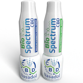 Photo of Nasadol CBD Nasal Spray-Twin Pack