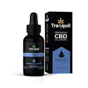 Photo of Tranquil Store Bubbalicious Blueberry CBD Premium Oil Drop