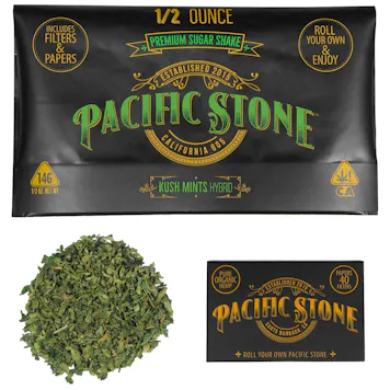 Photo of Pacific Stone | Kush Mints Hybrid Roll Your Own Sugar Shake (14g)