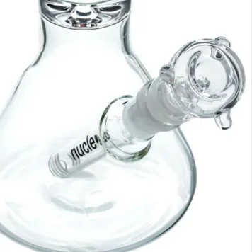 Photo of 12" Classic Beaker Bong w/ Donut Ice Catcher