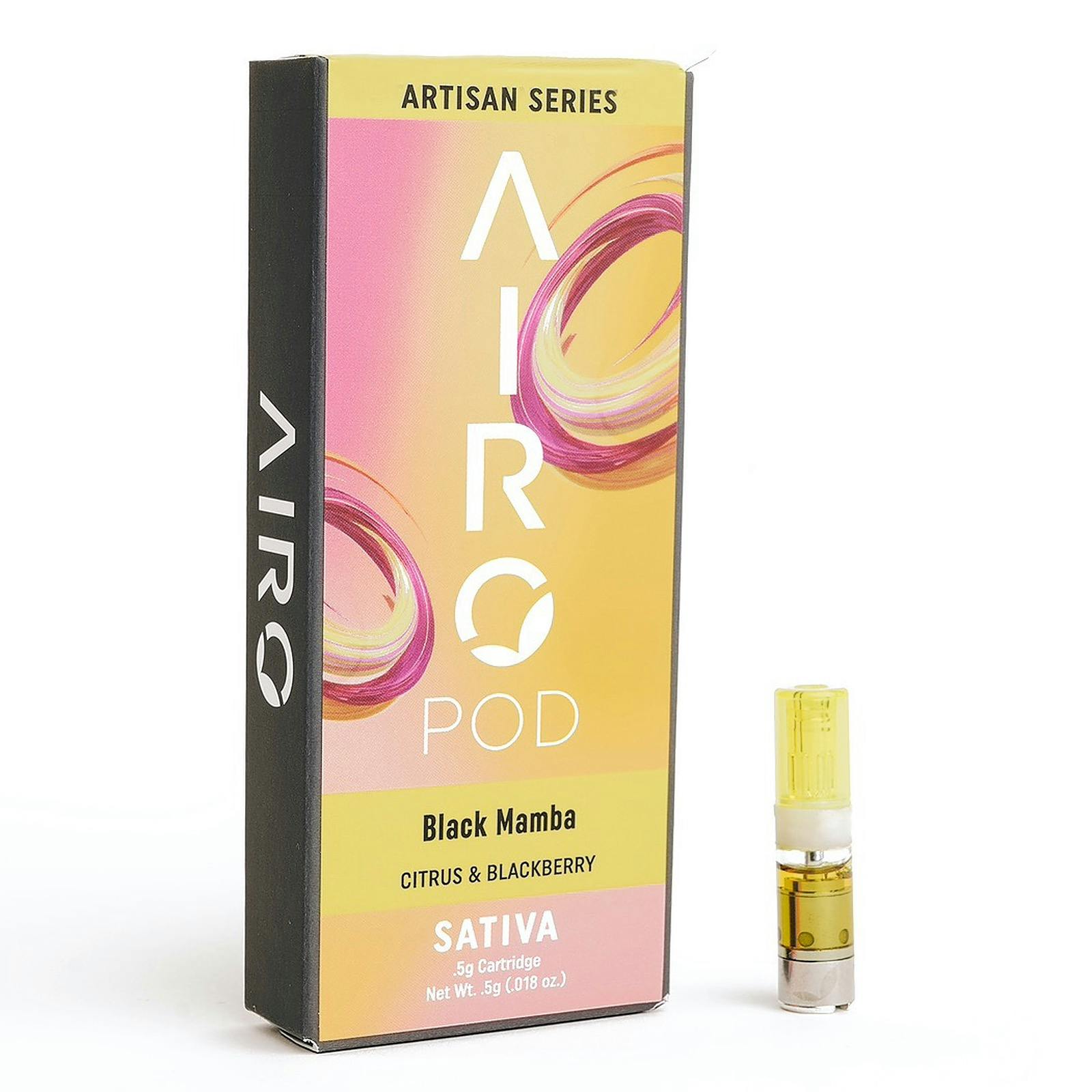Airo Brands Black Mamba Sativa AiroPod 0.5g Leafly