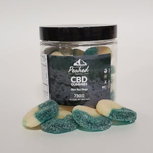Photo of CBD + Melatonin Blue Razz Rings 750mg