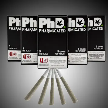 Photo of PhD - Frozen Grapes - Pre-Roll box 5g - 27.24% THC