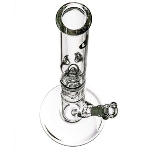 Photo of LA Pipes 20” 5mm Thick Double Showerhead Straight Tube Bong