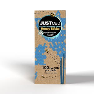 Photo of Sour Blue Raspberry Honey Sticks 10mg