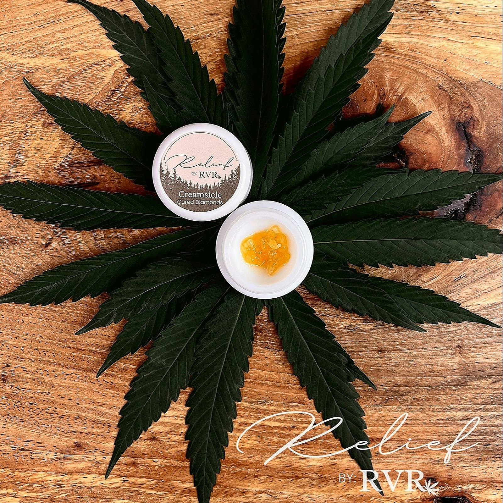 River Valley Relief Creamsicle Hybrid Cured Diamonds Leafly