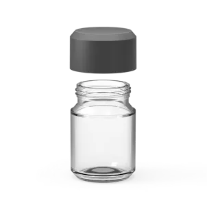 Photo of 4oz. Clear Glass Jar