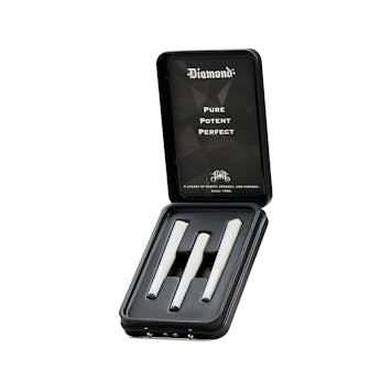 Photo of Midnight Gelato | Indica - Diamond THCA-Infused Pre-Rolls - 1.5G Three-Pack