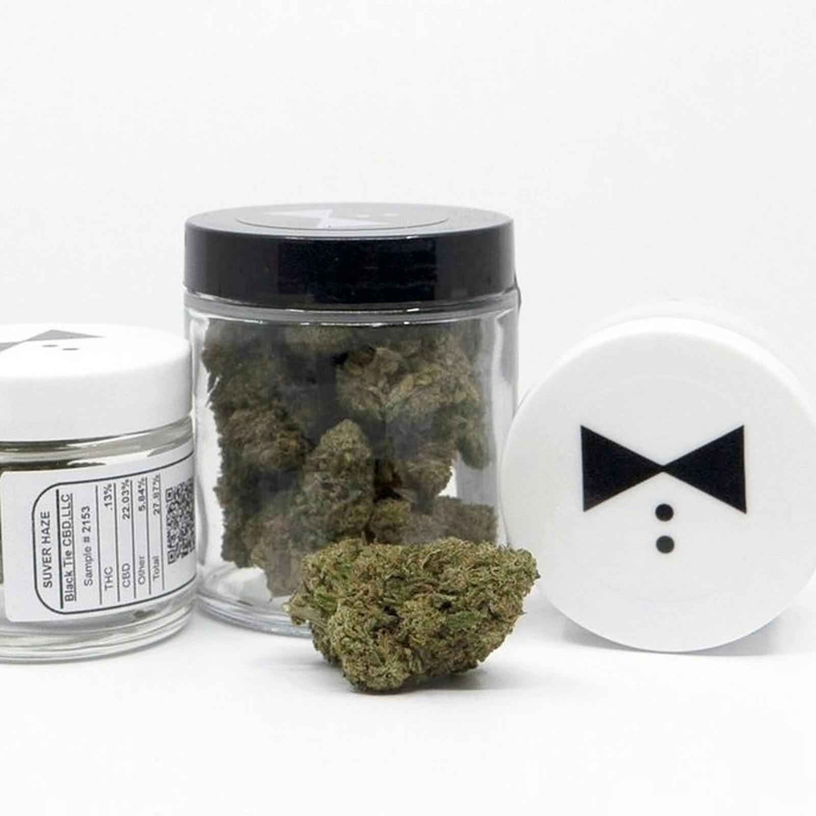 Black Tie CBD SUVER HAZE CBD Hemp Flower Leafly