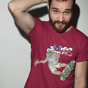 Photo of Wake 'n Bake Wavy Davy Unisex Tee