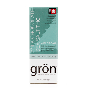 Photo of Milk Chocolate Sea Salt Bar | THC