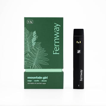 Product image for Fernway Strain Collection - Mountain Girl 0.3g Traveler Vape (H)