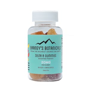 Photo of BARNEY'S BOTANICALS - Delta 8 Gummies - 600mg