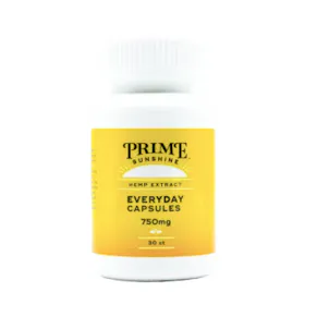 Photo of Prime Sunshine CBD Capsules: Everyday Formula
