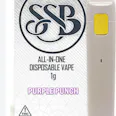 Purple Punch Disposable Vape 1g (58.8% THC, 25.8% CBG)