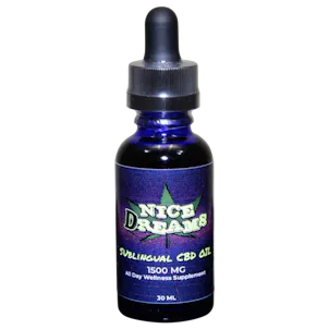 Photo of Nice Dreams NANO CBD Sublingual Oil - 1500mg (30ml)