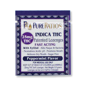 Photo of Indica THC Patented Lozenge