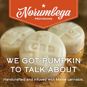Photo of Pumpkin Spice White Chocolates with CBD (10mg each / 100mg pack)