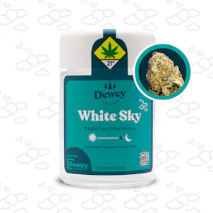 Photo of 7g Flower - Tiny Trees - White Sky