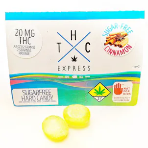 Photo of Cinnamon SugarFree Hard Candies 20mg 2-pack