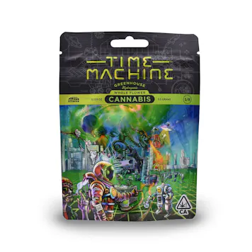 Photo of Time Machine Flower 3.5g Pouch Indica Blueberry Muffin