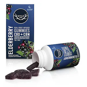 Photo of Elderberry CBD:CBN Gummies | 500mg:100mg | 20-pack