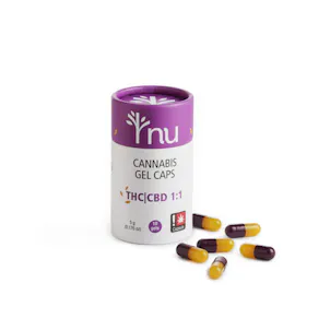 Photo of Nu Cannabis Gel Caps 1:1 – 10 Pack
