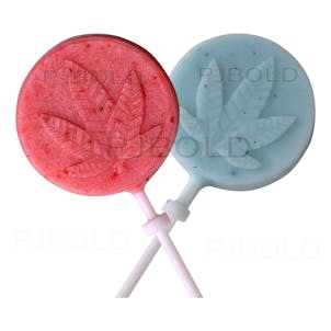 Photo of Marijuana Leaf Lollipop Candy Mold