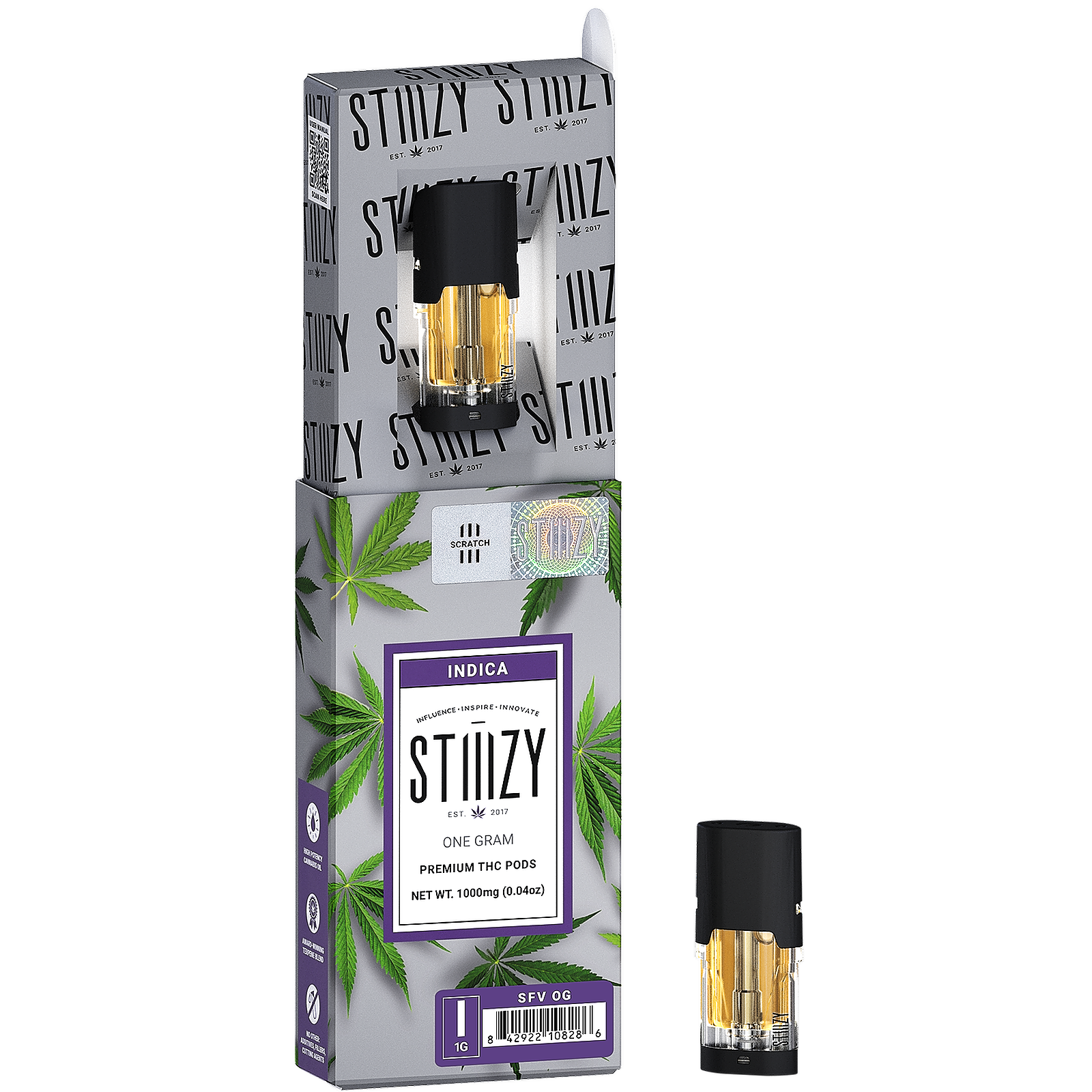 STIIIZY: SFV OG - PREMIUM THC POD 1G | Leafly