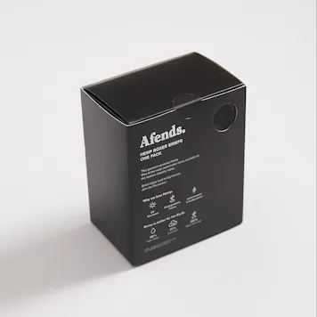 Photo of Afends Mens THC Essential - Hemp Boxer Briefs - Moss