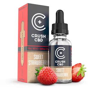 Photo of CRUSH CBD SWEET STRAWBERRY TINCTURES