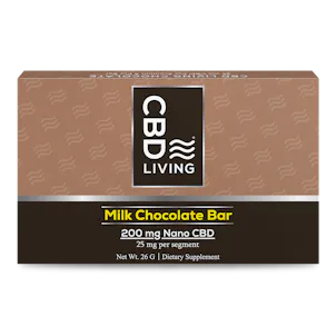 Photo of CBD Living Milk Chocolate 200mg