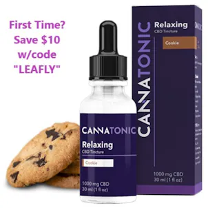Photo of Cookie Flavored - Relaxing CBD Oil Tincture - 1000mg
