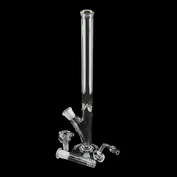 Photo of 14'' Skinny Straight Tube Water Pipe, Dab Rig Combo - Made in California