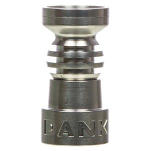 Photo of 14mm/18mm Domeless Titanium Nail with "Showerhead Dish"