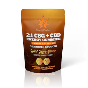 Photo of 2:1 CBG+CBD Energy Gummies w/Ginseng