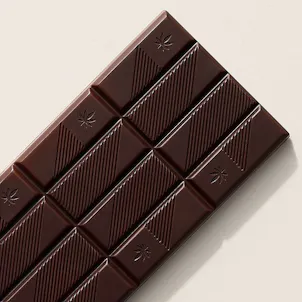 Photo of 5mg Kiva 'Blackberry' Dark Chocolate Bar 100mg THC total