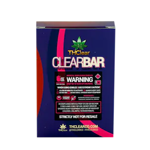Photo of CLEAR BAR - RASPBERRY DARK CHOCOLATE 250 MG