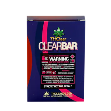 Photo of CLEAR BAR - RASPBERRY DARK CHOCOLATE 250 MG