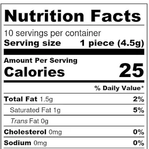 Photo of Haze & Main English Toffee Chocolate Bar 250mg