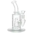 Product image for 8" Sandblasted Frosted Pattern Water Pipe