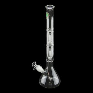 Photo of 16" Double Showerhead Perc Beaker Water Pipe - Made in California