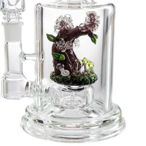 Photo of 11.5" Bioluminescent Wonderland Water Pipe