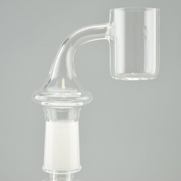 Photo of QUARTZ TECH - Flat Top Quartz Banger w/ 25mm Head & Insert (Pick Joint Size)